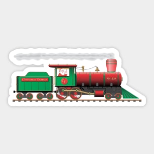 Santa's Christmas Express. Sticker